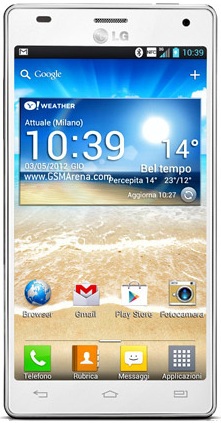 Смартфон LG Optimus 4X HD P880 White - Чистополь